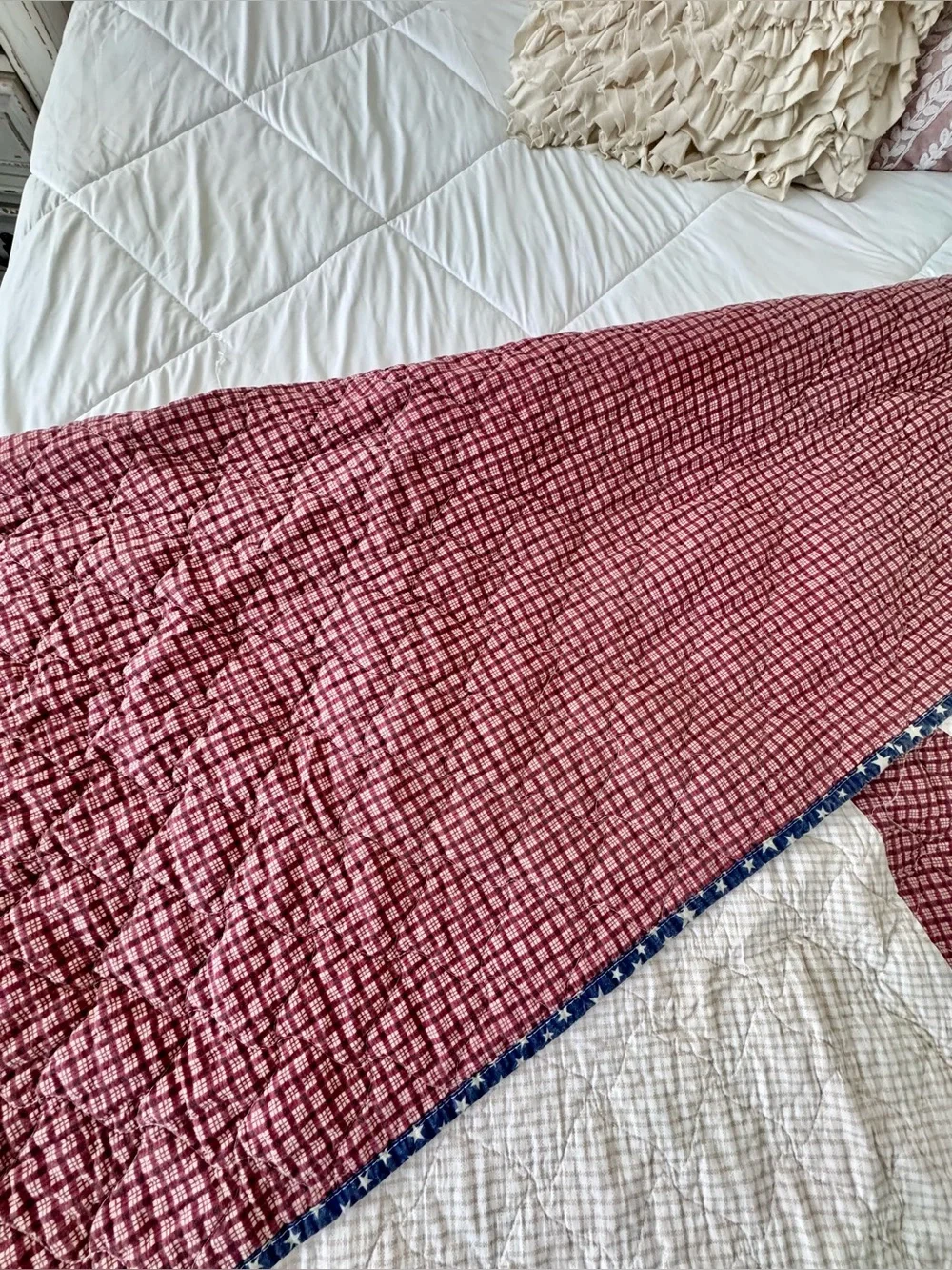Modern Heirloom Texas Lone Star King Cotton Quilt